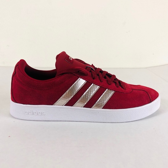 adidas Shoes - Adidas Women's Burgandy VL Court 2.0 Sneaker NWT